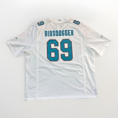 Nike On Field Custom #69 Funny Bird Dogger Jersey Miami Dolphins Size 2XL