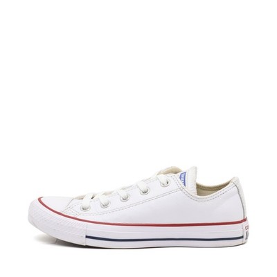 Converse Damen Chuck Taylor All Star Low Schuh Weiß Leder Low-Top Sneaker EU 36