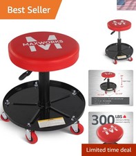 300 Lb Capacity Adjustable Creeper With Non-marring Casters For All Workspaces