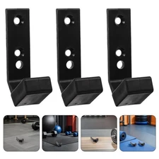  10pcs Barbell Hanger - Squat Rack Plastic Barbell J Hooks Accessories - Weight