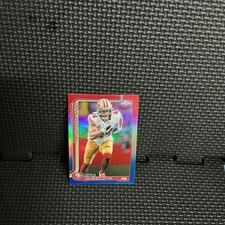 Topps Chrome RedWhite/Blue Parallel Kyle Juszczyk #270 49ers NFL Football Card