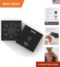 Elegant Black Ring Sizing Kit for LYNX Smart Ring - Perfect Fit Sizes 6-13
