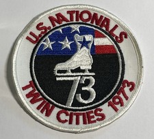 Ice Figure Skating U.S. Nationals Twin Cities Vintage Patch