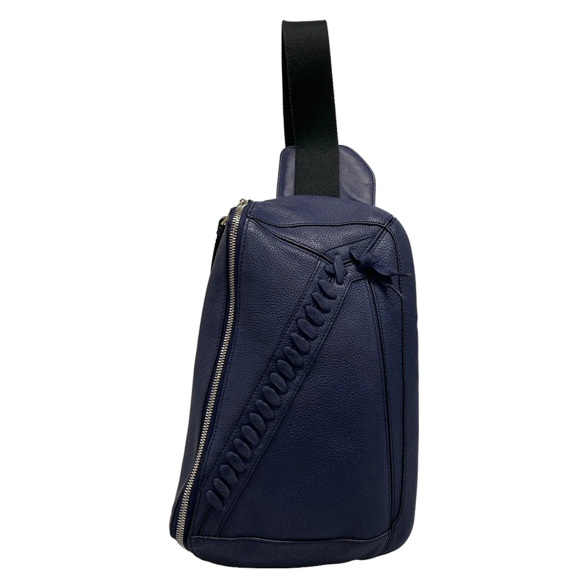 LOEWE ロエベ ヴィンテージ レザー×パテント リュック ブラック ツイスト LOEWE ロエベ ヴィンテージ レザー×パテント リュック ブラック ツイスト