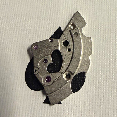 Eta C07.611 Train wheel bridge, jewelled