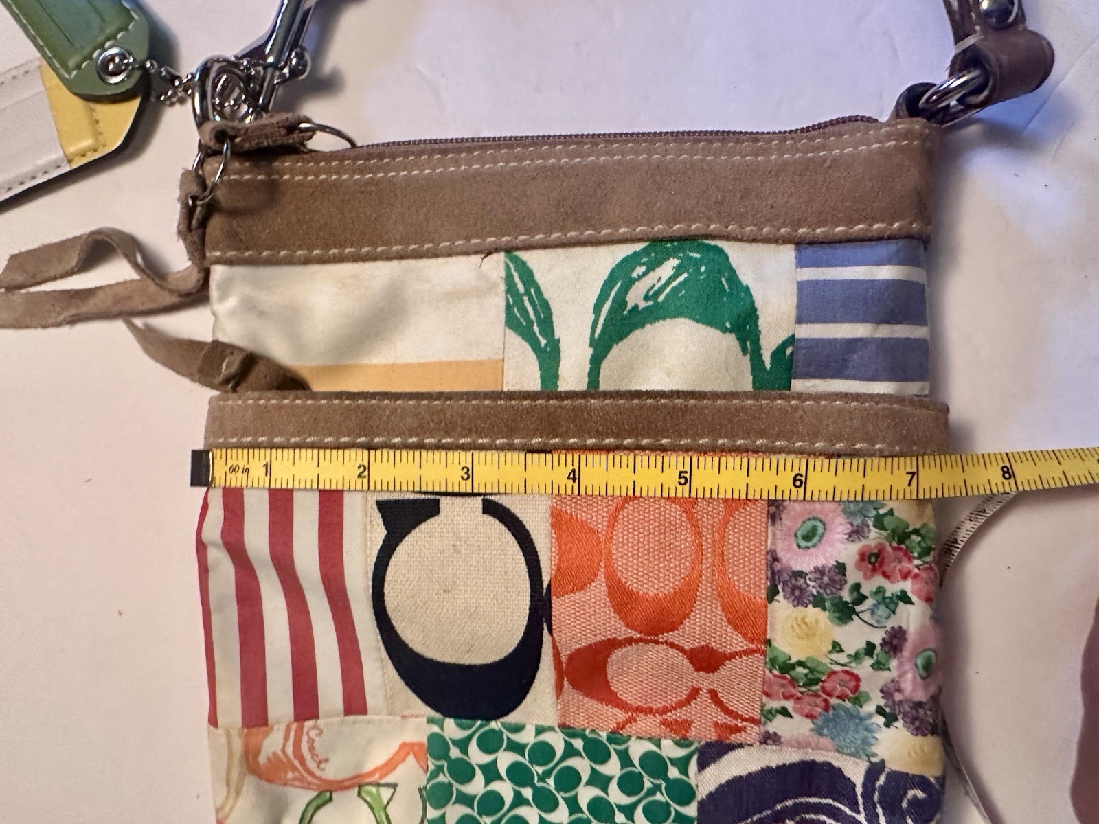 Original Vintage COACH Hampton Patchwork Crossbod… - image 6