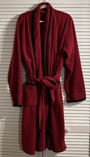 LL Bean Men s Cotton Red Robe L