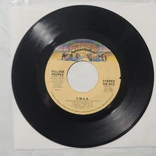 Village People ~ YMCA/ The Women ~ Casablanca 45 RPM Record