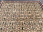 Amazing Hand Knotted Vintage Kaisery Qaisery Wool Area Rug 11 x 8 Ft — photo 9