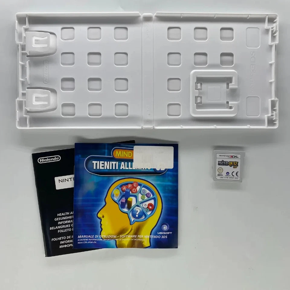 Mind Quiz: Tieniti Allenato 3D - Nintendo DS - Usato - Gioco in Italiano - PAL - Immagine 3 di 4