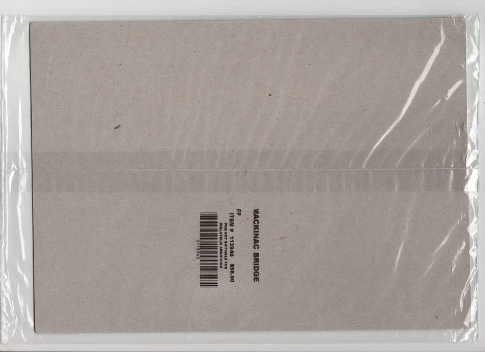 US 2000 MACKINAC BRIDGE SHEET OF 20 IN ORIGINAL PACKAGING EACH STAMP $4.90 F.V. - Image 2 of 2