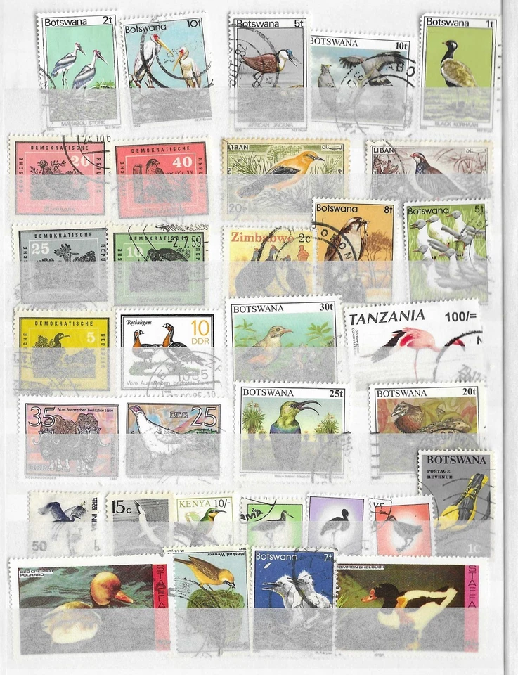 WW Collection_251144 #120 (U/M, see scans). Birds. Good stamps, best price! - Image 3 of 4