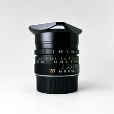 Leica M 28mm f/2 Summicron Aspherical - Black