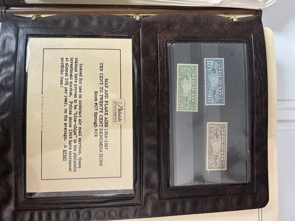 50 años dorados de franqueo conmemorativo de Estados Unidos 1933-1985. Total sellos 1084 Foto 2 de 4