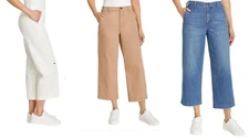 Ella Moss Women's Wide Leg Crop Pant (1859408)