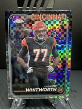 2024 Topps Chrome #30 Andrew Whitworth X-fractor Cincinnati Bengals NFL