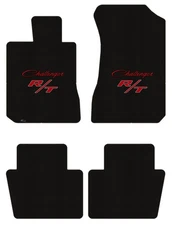 Lloyd Loop Mat Set for '70-71 Challenger w/Red on Black Challenger w/Red on Blac