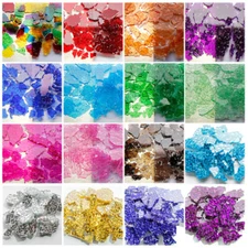 Safety/Tempered Broken Mirror Glass Mosaic Tiles For Hand Crafts Pieces Material
