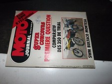 ** Revue Moto Journal n°442 Paris Dakar - Side Car BMW R75/5 