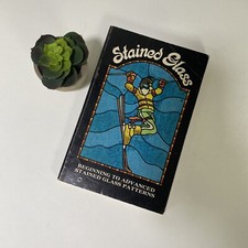 Stained glass: Beginning to advanced stained glass patterns Paperback Jan 1976