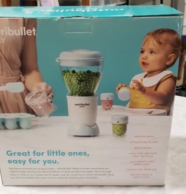 Nutribullet Baby Complete Baby Food-Making System 898078001261| eBay