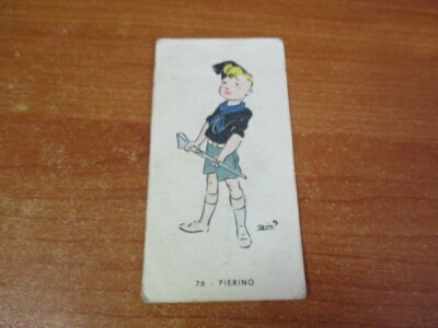 Perugina I 4 MUSKETEERS 1936 PIERINO figurine no.76 original