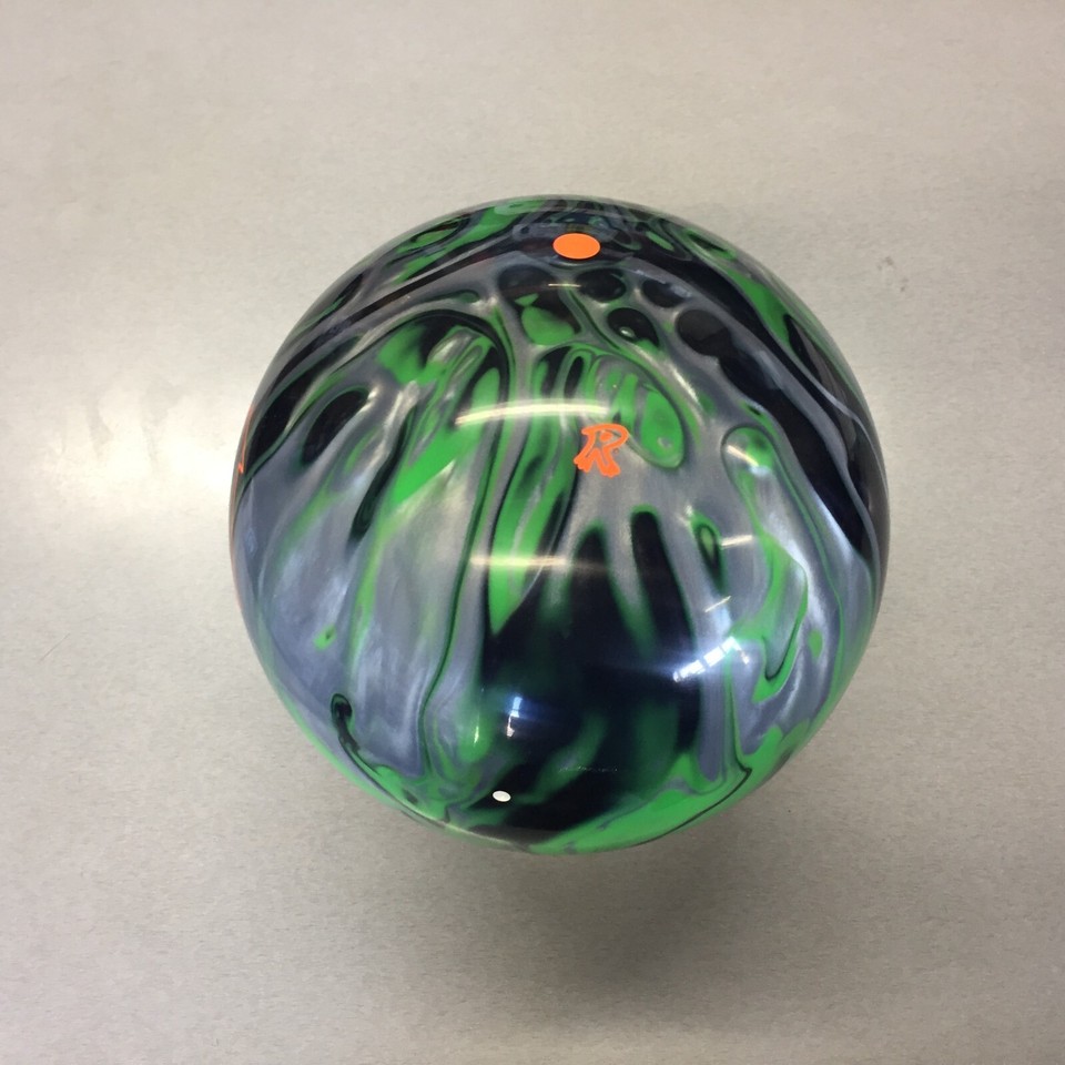 Radical Zig Zag Solid Bowling Ball - Asymmetrical Core, HK22 Solid Coverstock For Heavy Oil