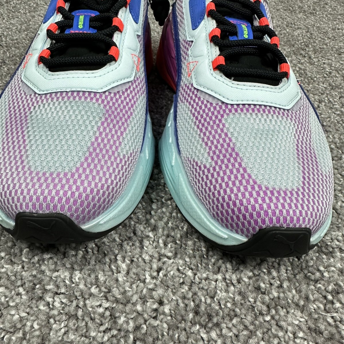 Puma Extent Nitro Ultraviolet Blue-Fiery Coral Men