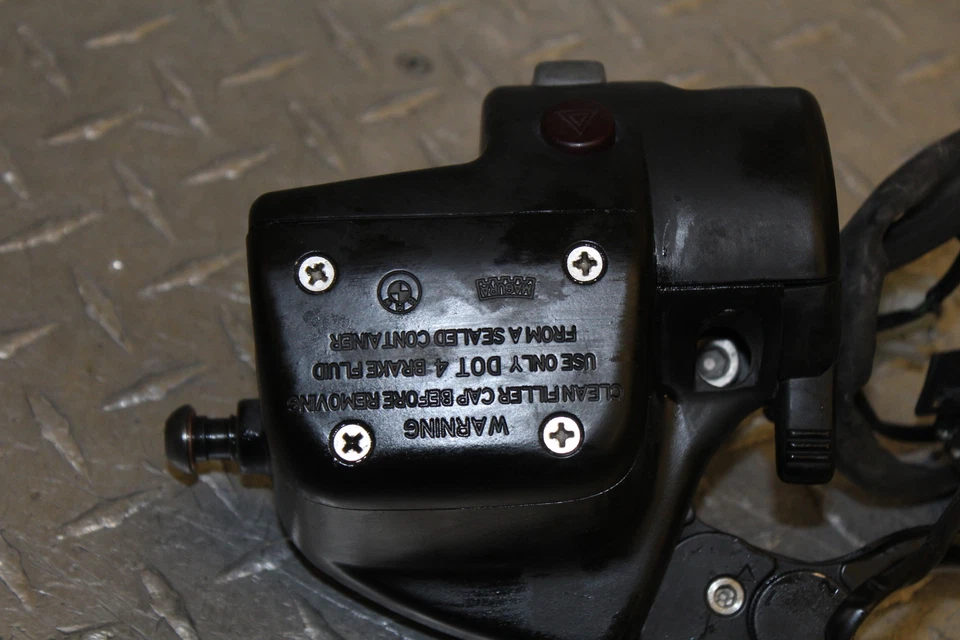 BMW R1150RT-P R1150RT 2002 policía clip izquierdo en mango bocina interruptor de señales Foto 2 de 4