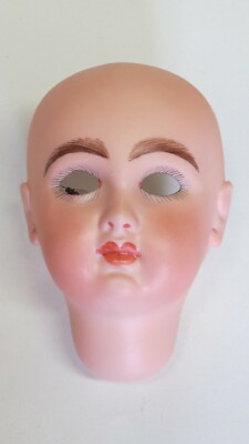 Bébé Jumeau, marque déposée, taille 9, tête bouche fermée, yeux fixes, oreilles percé