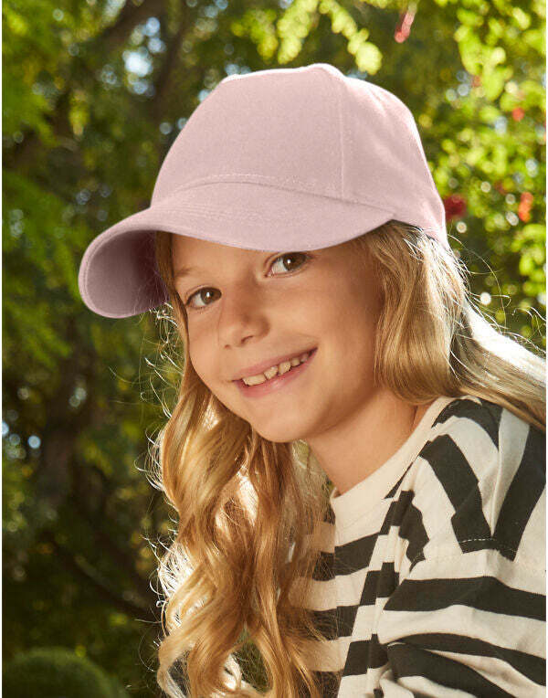 Beechfield B63NB Junior Organic Cotton Panel Cap UK