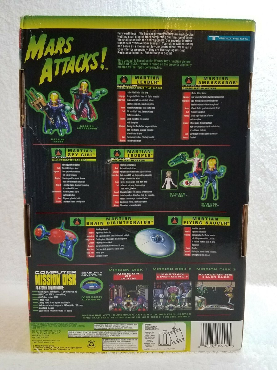 Mars Attacks! Supreme Martian Ambassador | eBay