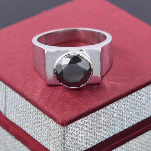 Collier Perles Diamant Noir AAA (3mm, 50.8cm) – Argent 925, Certificat IGL&S, Neuf