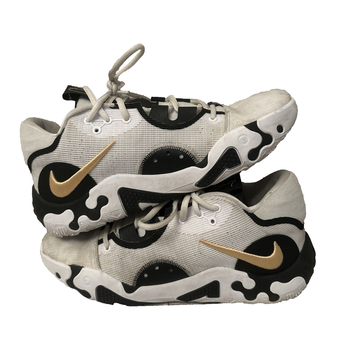 Nike PG 6 ホワイト/ブラック/オレンジ 26cm Nike PG 6 Orange Chalk White Black Paul George Sneakers DC1974-101