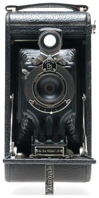 Kodak No.3A Autographic Kodak Jr. 本体 Kodak Junior No.3A Autographic Large Format Post Card Folding