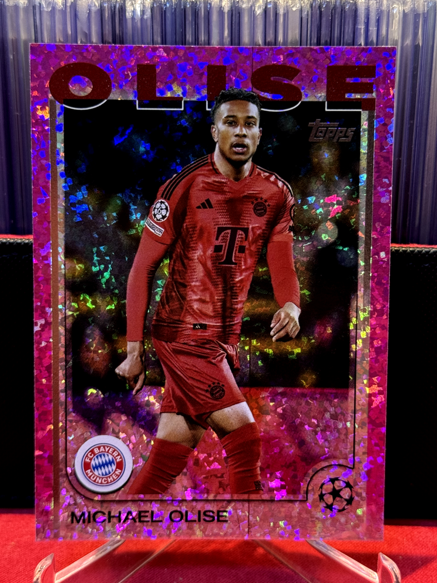 MICHAEL OLISE Topps FC Bayern München Collector Tin 2025/26 Green