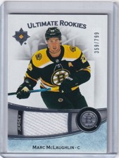 2022-23 UD Ultimate Collection Marc McLaughlin Ultimate Rookies Jersey #/799
