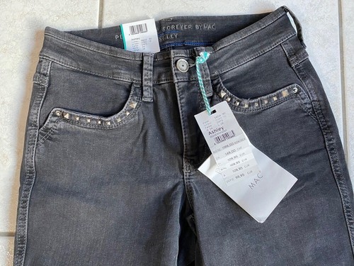 MAC Jeans Ashley Westminster Casual Gr. 34 NEU Stretch W34/L28 schwarz/grau - Bild 2 von 6