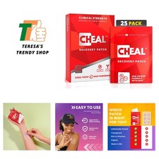 Recovery Patch - 25 Pack - Patches for Better Morning  Individually Wrapped