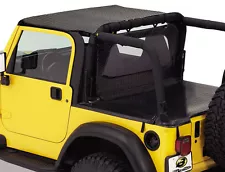 Bestop Duster Deck Cover  for Wrangler YJ 1992-1995 - Diamond Plate Black