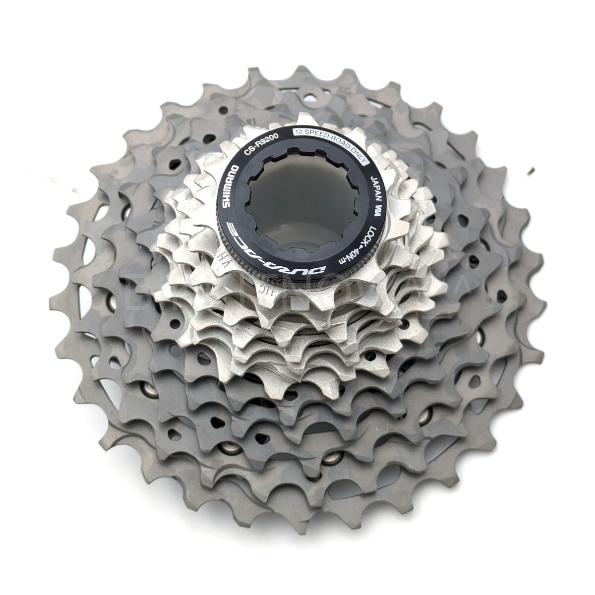 Shimano DURA-ACE CS-R9200-12 Cassette, 11-30T, 12-Speed, HYPERGLIDE+