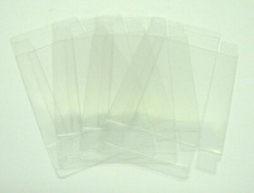 10X NINTENDO FAMICOM MEDIUM CIB GAME - CLEAR PLASTIC PROTECTIVE BOX - READ! 