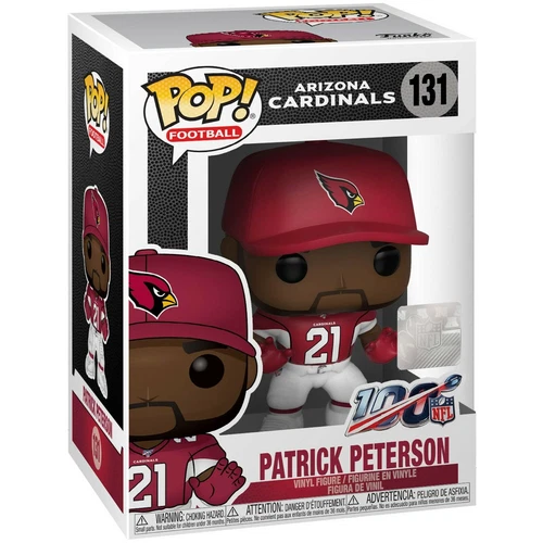 FUNKO POP PATRICK PETERSON #131 NFL ARIZONA CARDINALS CORNERBACK IN HAND NEW