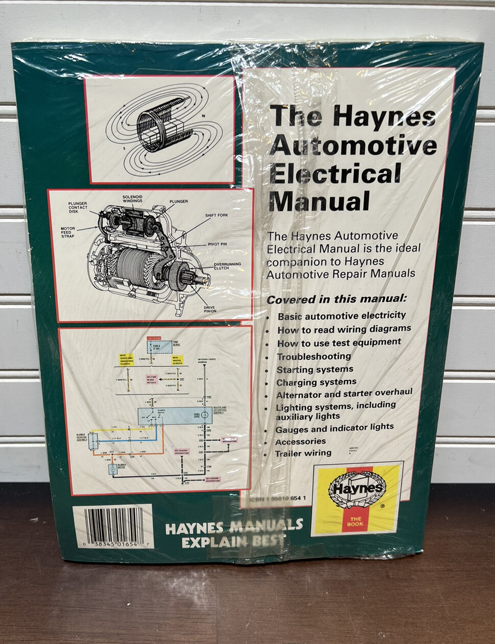 Automotive Electrical Manual 1989 Haynes Techbook 10420 for sale online