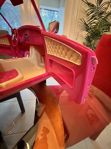 OG Our Generation Doll Retro Cruiser With Roof Convertible Car Pink & FM Radio - Picture 9 of 24