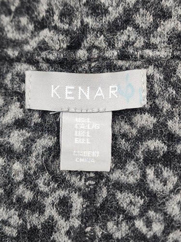 Kenar Wool Blend Cardigan Open Front Size Large - Picture 5 of 7