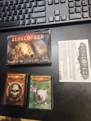 Dungeoneer Tomb of the Lich Lord Card Game