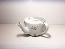 VINTAGE PORCELAIN  INVALID / INFANTS FEEDER CUP   WITH FLORAL PATTERN