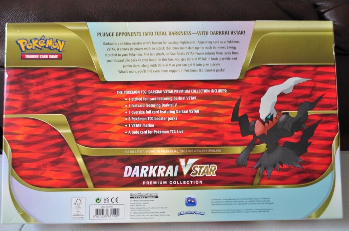 Darkrai VSTAR Premium Collection Box Pokemon TCG New Sealed | eBay
