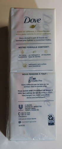Dove Soothing Care Moisturizing Beauty Bar For Sensitive Skin w/Calendula Oil 6x - Picture 3 of 4